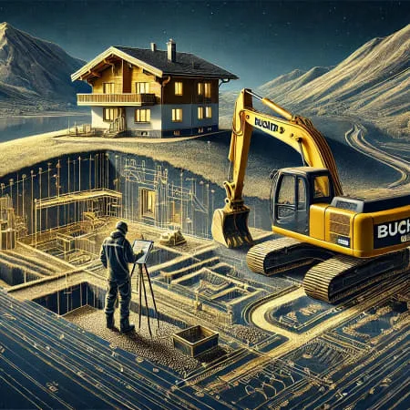 Präziser Erdbau in Kufstein – Geländemodellierung und Materialtransport mit Erfahrung und modernem Maschinenpark von Bucher Bau